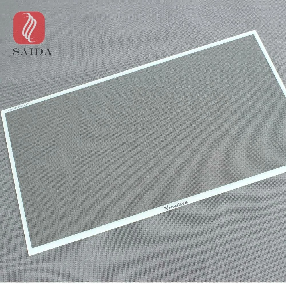 Custom 0.7 to 3mm Tempered Touch Panel Cover Glass for LED Display
