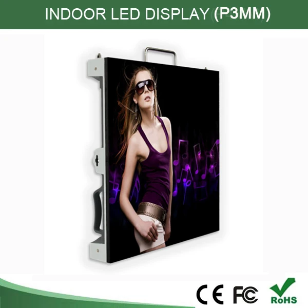 P3 PH3 64x64 Pixels Dot Matrix RGB Full Color LED Module Board for LED SIGN