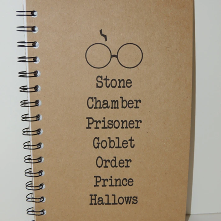 
Cheap price kraft hardcover spiral notebook with hot stamping logo on sale 
