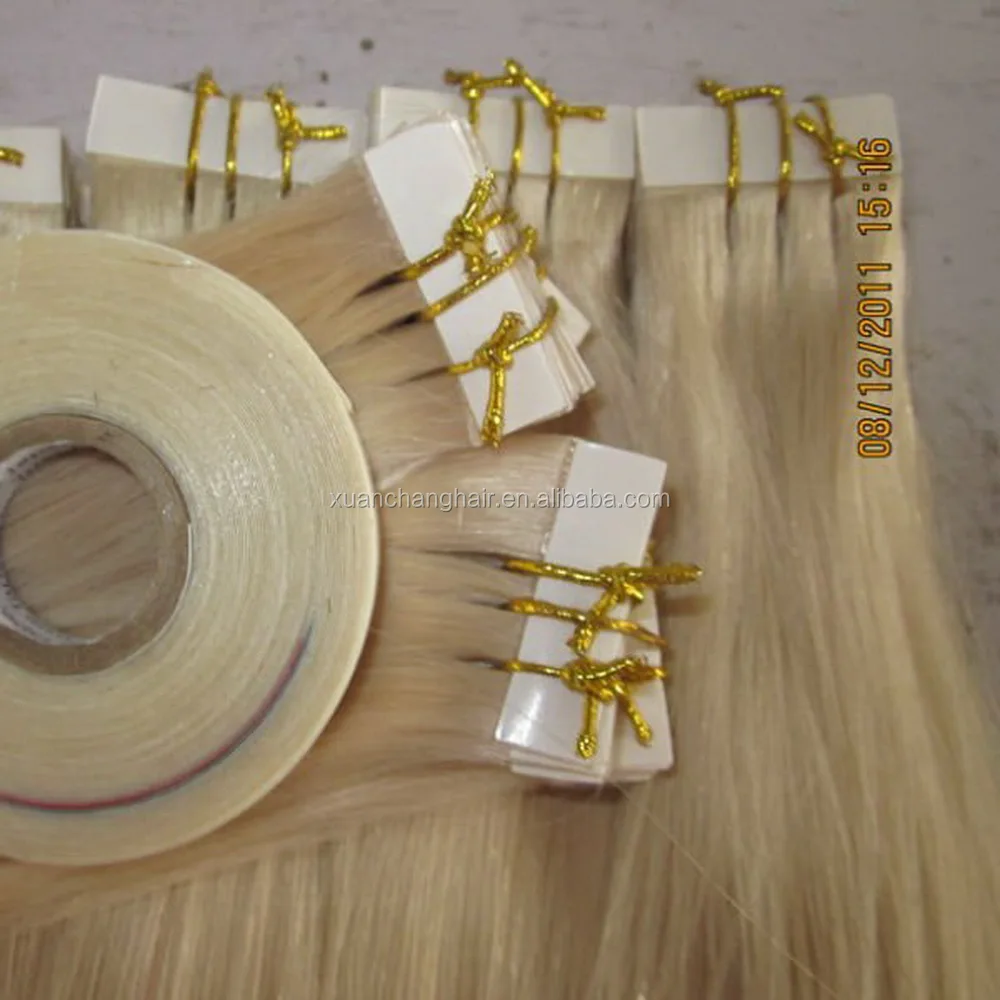 wholesale human hair extensions tape gray human brazilian hair straight