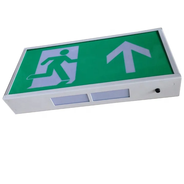 Emergency Exit Sign Plate Led Emergency Exit Light Emergency Light Rechargeable
