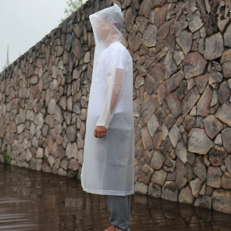 ЕВА экологичный одноразовые складные плащ