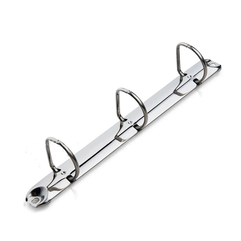 Best Selling Business A4 Gold Embossed Leather 3 Ring Binder Portfolio