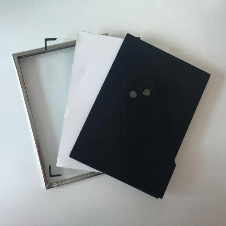 
2019 high quality new style nordic modern minimalist style metal glass photo frame 