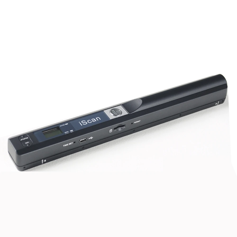 Portable Wireless Handhold Scanner Document A4 Book Handy Scanner 900DPI LCD Display portable document scanner