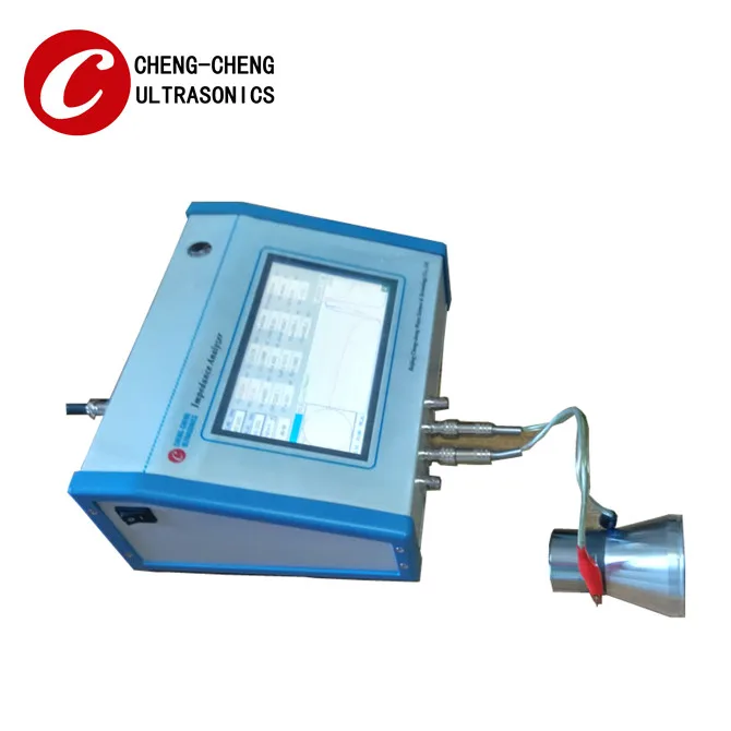 Ultrasound analyzer for testing frequency