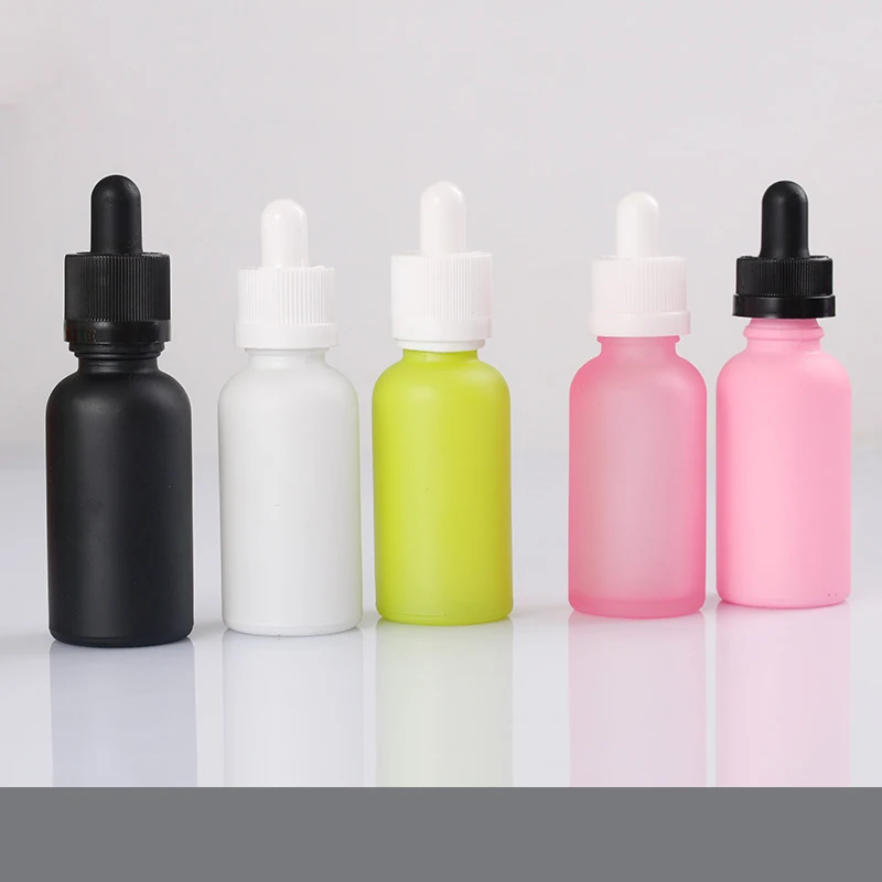 
30ML black dropper e liquid bottles essential oil bottle glass dropper bottle 