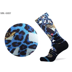 Wholesale Fashion Design Men Combed Cotton Custom Elite Socks