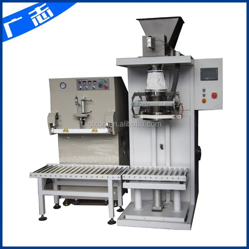 14kg wood pellets poly bag packing machine
