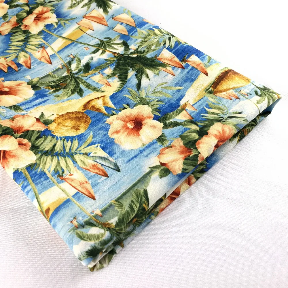 Китай делает полиэстер блок печати ткань