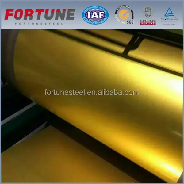 предварительно окрашенного катушки оцинкованной стали