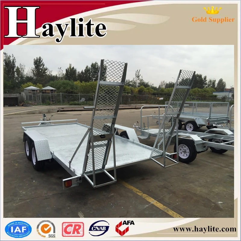Heavy duty tandem car tipping trailer for sale