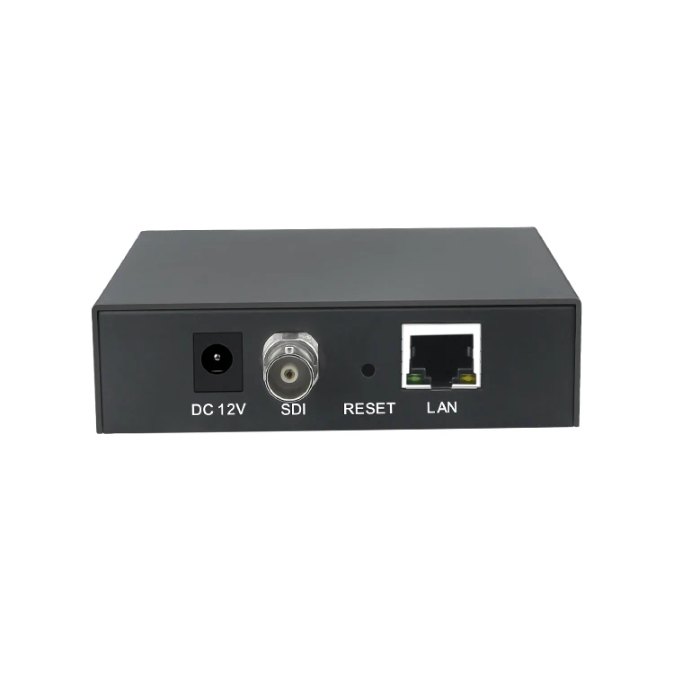 H.265 full hd resolution 1080p encoding SDI over IP Video Encoder Steamer Device