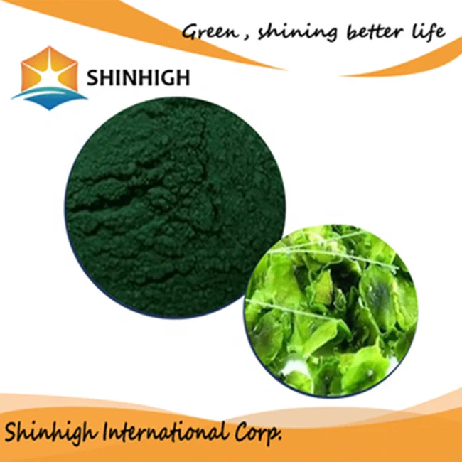 
100% natural blue green algae organic spirulina powder 