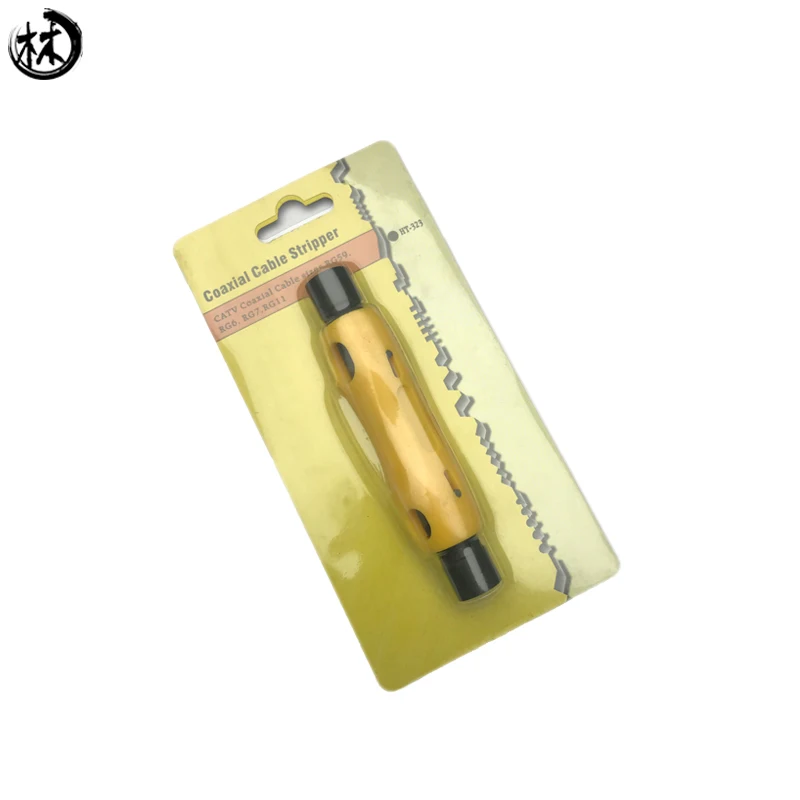 Kico K-323 Dual Head Rg58/rg59/rg6/rg7/rg11 Copper Wire Cable Stripper Coaxial Wire Stripper