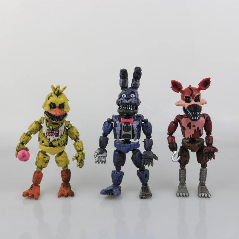 PVC Plastic Mini Figure Bear Doll Action Figure Toy For Kids