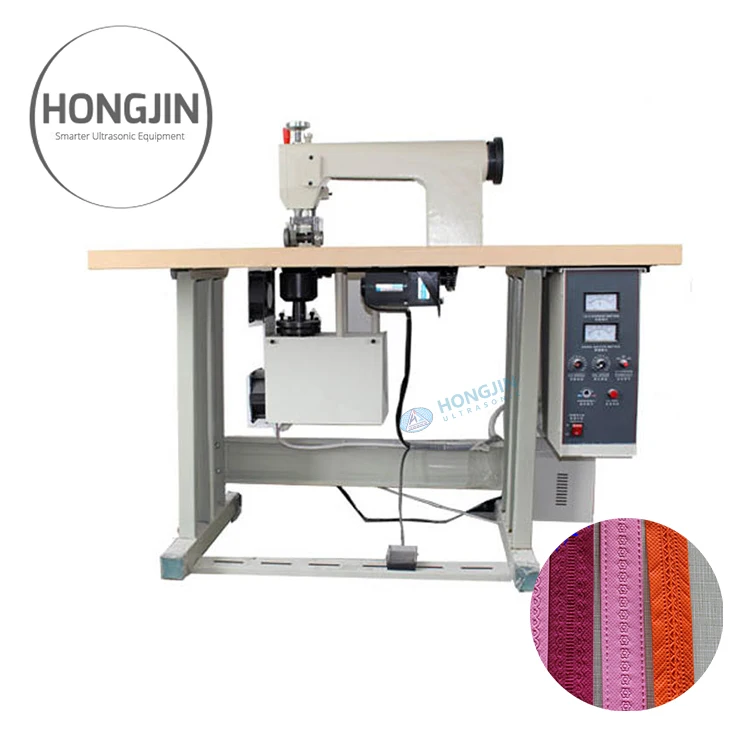 Ultrasonic non woven fabric sewing machine