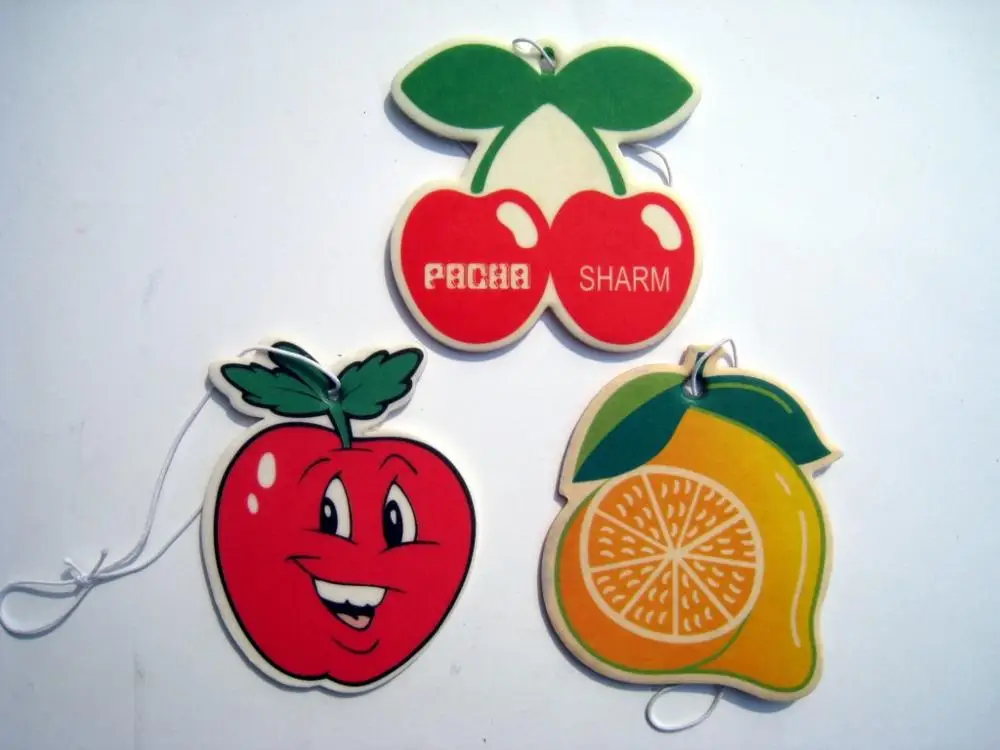 Eco Friendly Paper Car Fragrance /Hanging Car Fragrance for Air Freshener