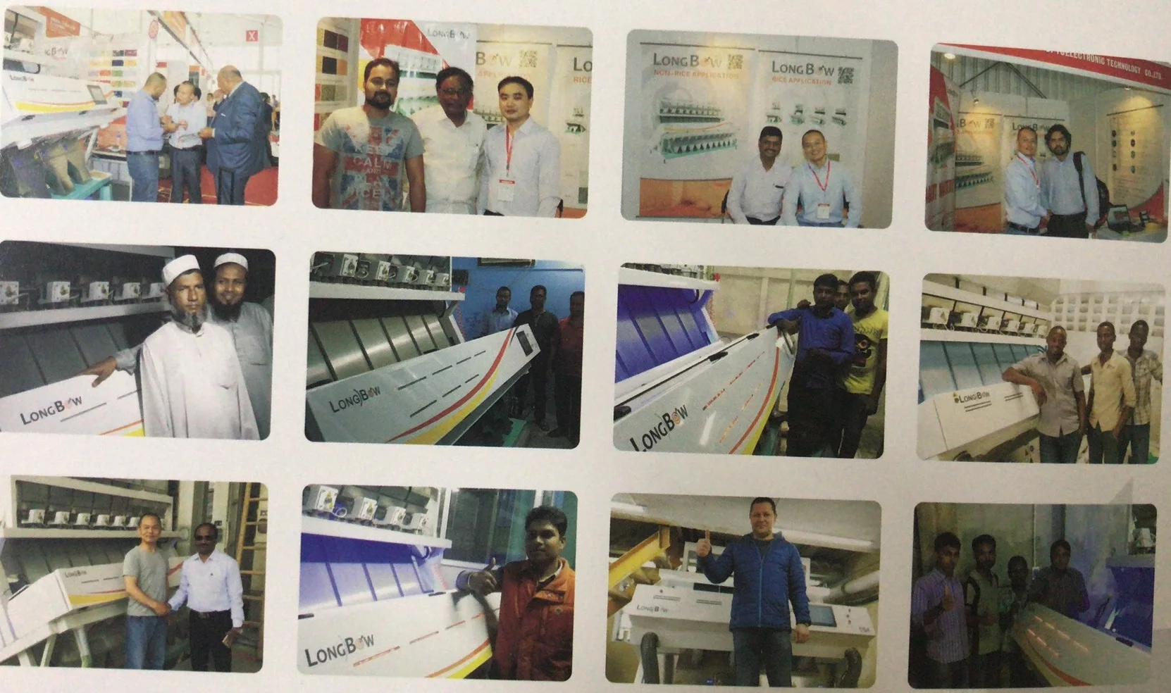 customers and exibition