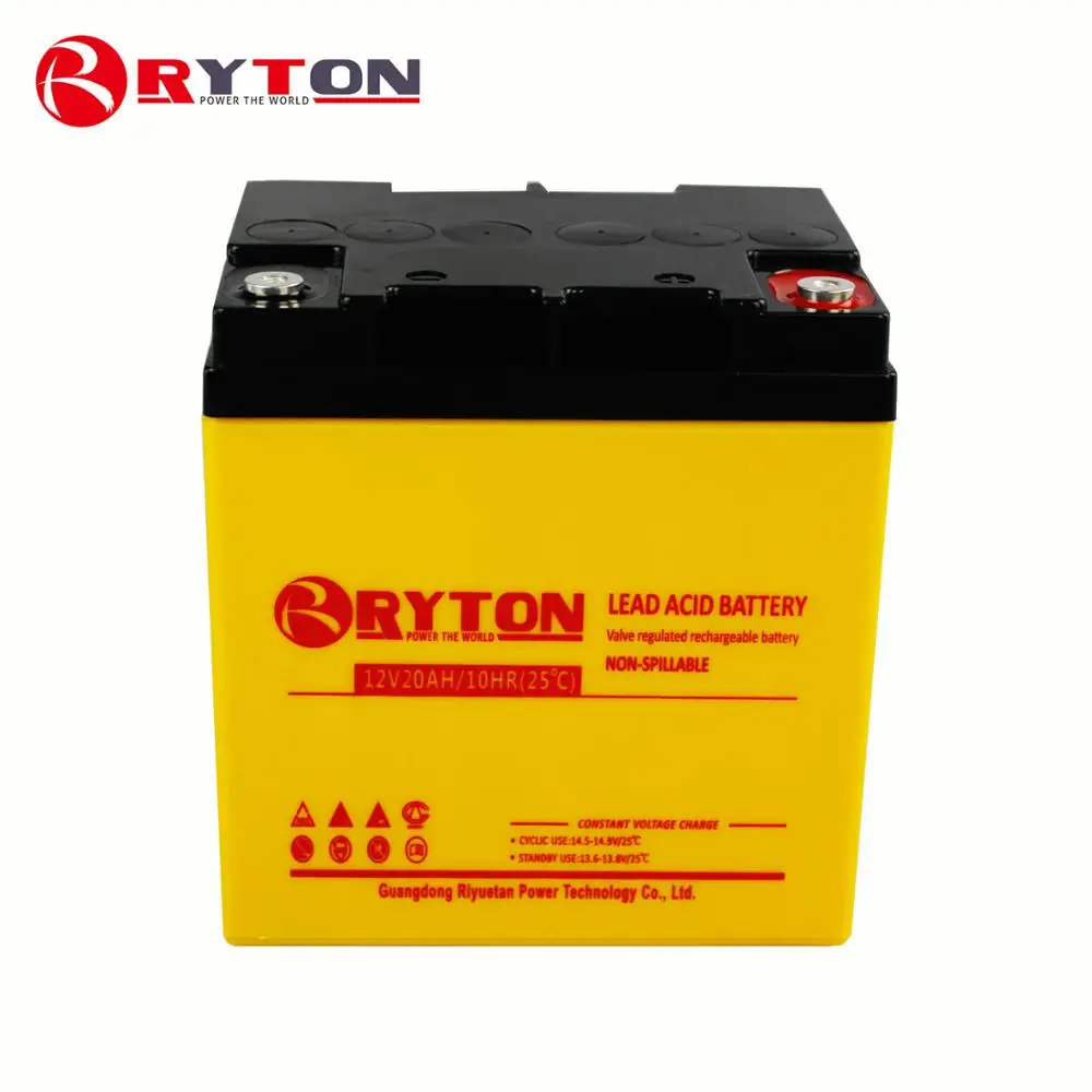 12 В 22ah Топ поставщик sgs медицинское оборудование солнечной свинцово-кислотная батарея