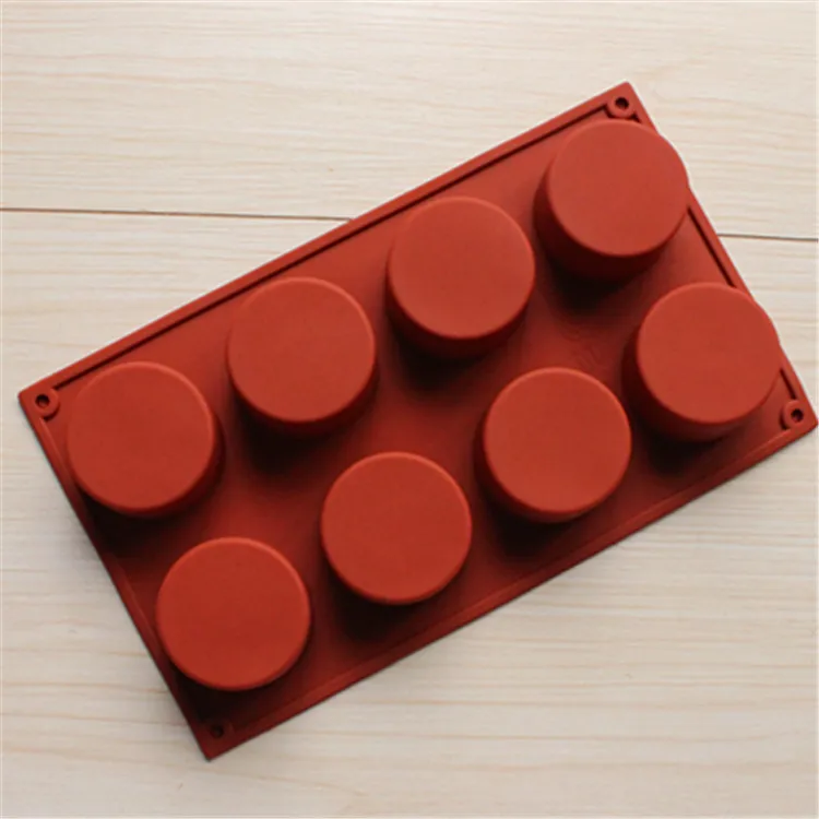 silicone mould Custom Food grade cake mould 6 Holes Nonstick Muffin Pan Carbon Steel Cupcake Kitchen baking mold