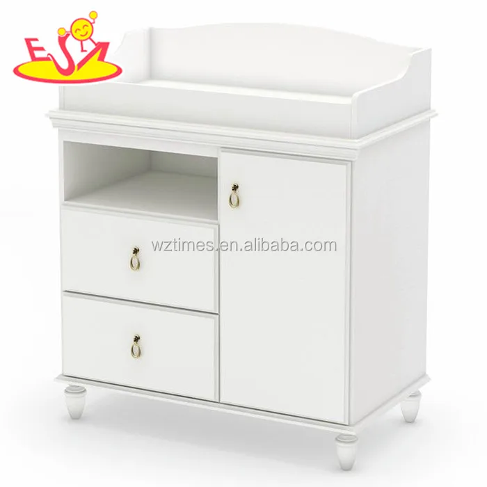 
2018 Wholesale cheap multifunction wooden changing table for baby W08C114 