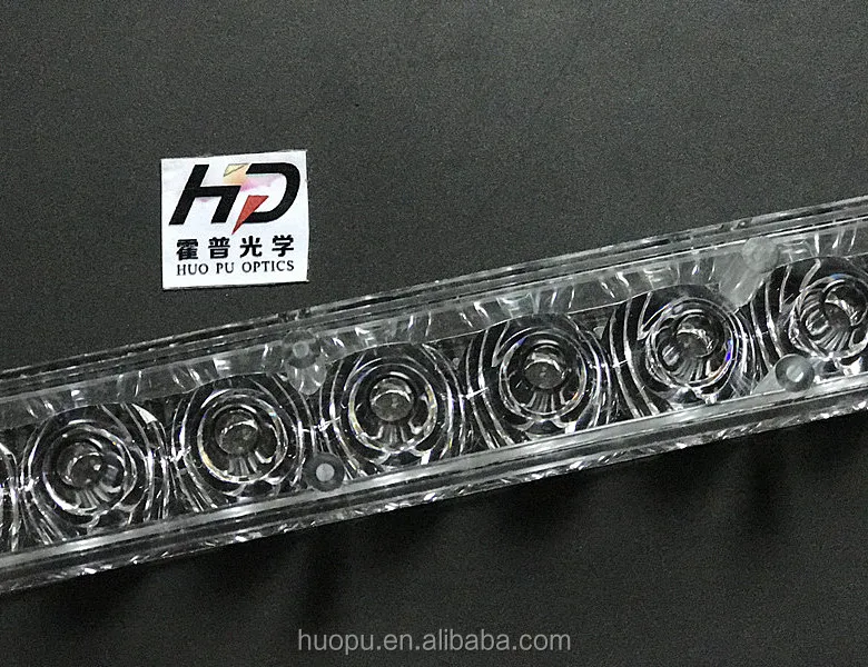 Dongguan factory custom high quality plastic 9 in 1 led lens for flood lights