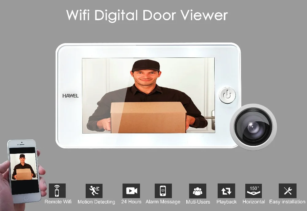 Best Selling ip camera door eye peephole viewer for home and hotel security