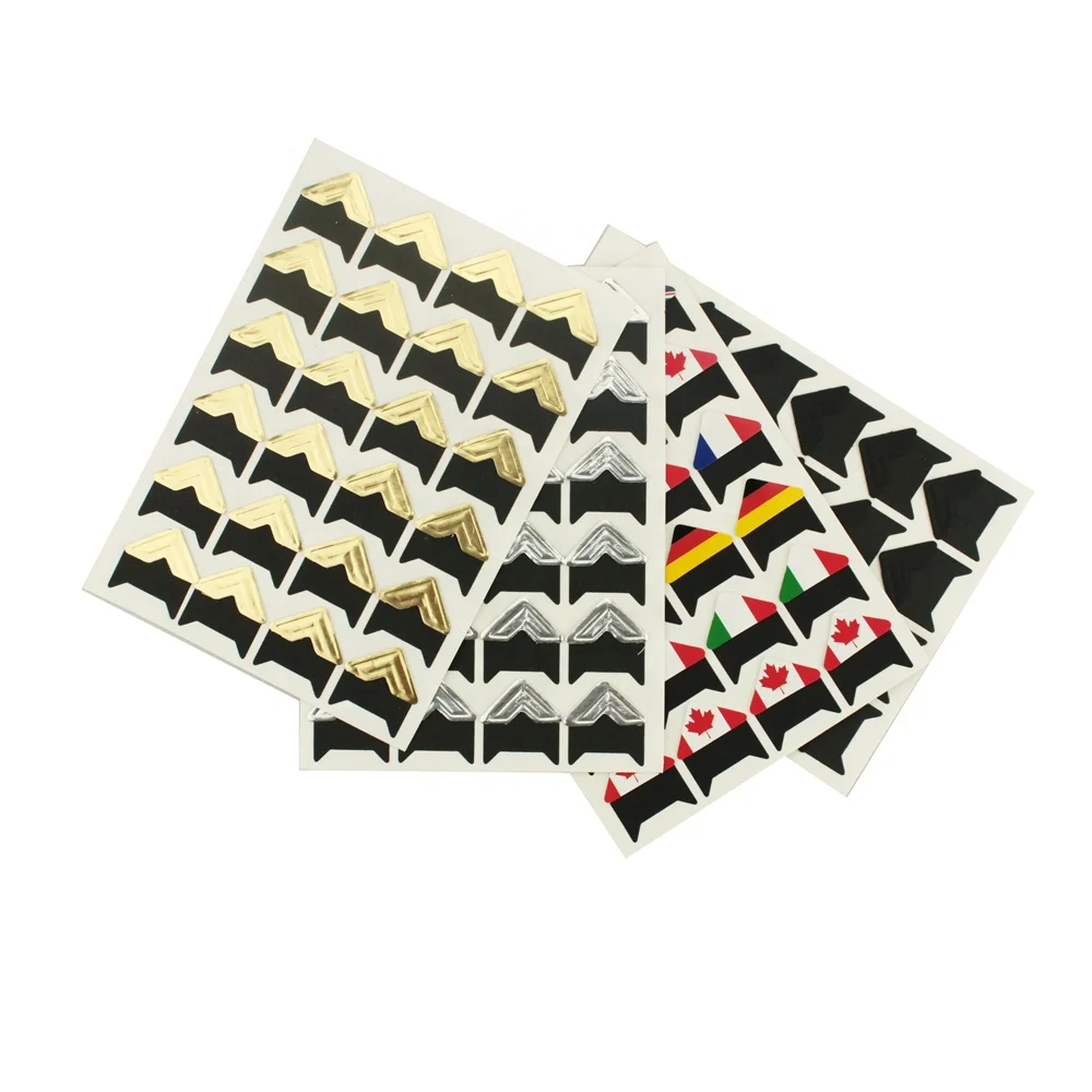 Photo Decoration color Color Corner Sticker