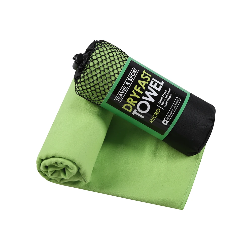 Breathable light weight sports towel microfiber towel