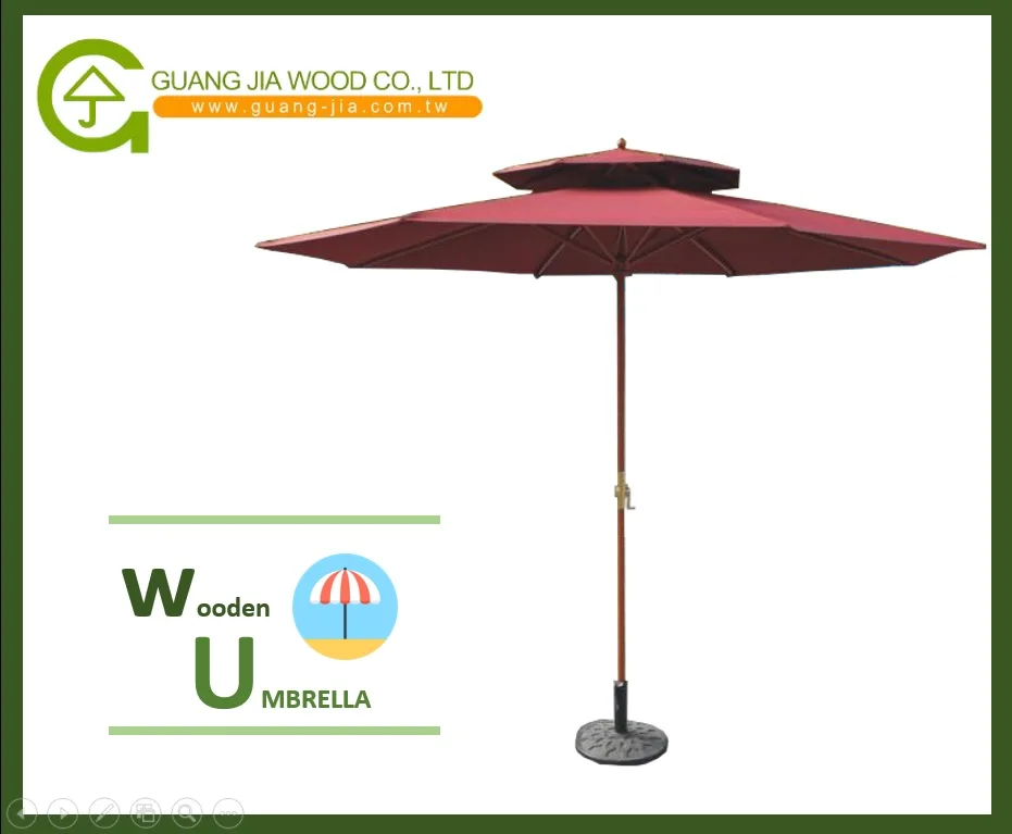 Pagoda Garden Parasol Umbrella