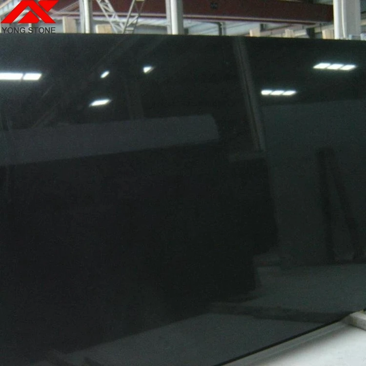 Hot Sale High Quality China Absolute Shanxi 20mm Thick Black Granite Block Slab