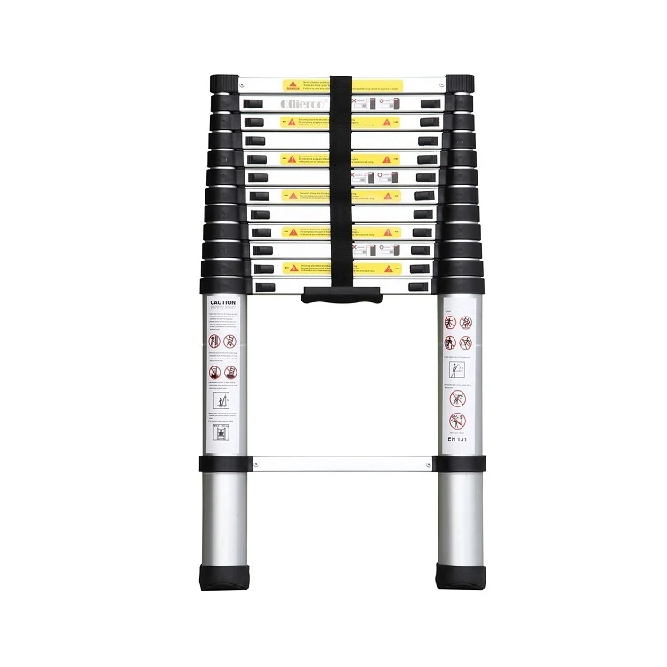 High strength safety fiberglass frp fiber glass telescope ladder