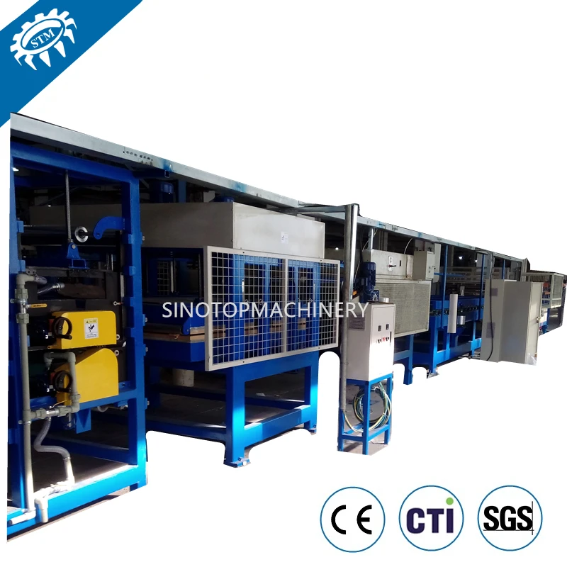 honeycomb cushion material making machine