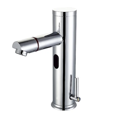 hot&cold water dual function temperature Control Brass Touch Sensor Kitchen water Faucet Automatic