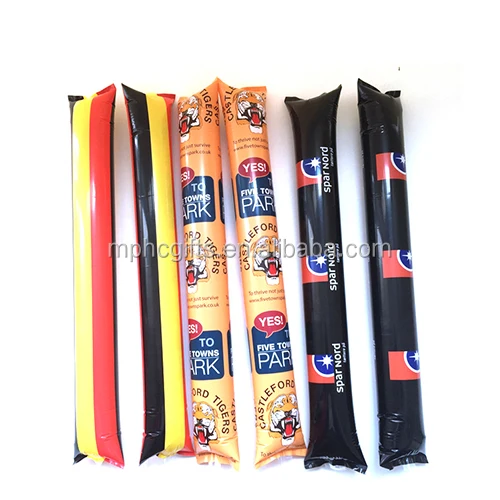 
Cheap Promotional Fans Item Noisemaker Cheering Bang Bang Clapper Inflatable Thunder Sticks  (60432713015)