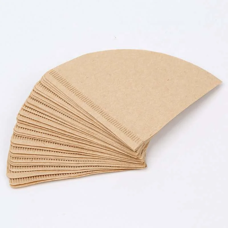 Manufacture Natural Wood Pulp Unbleached Coffee Filter Paper For Coffee Filter