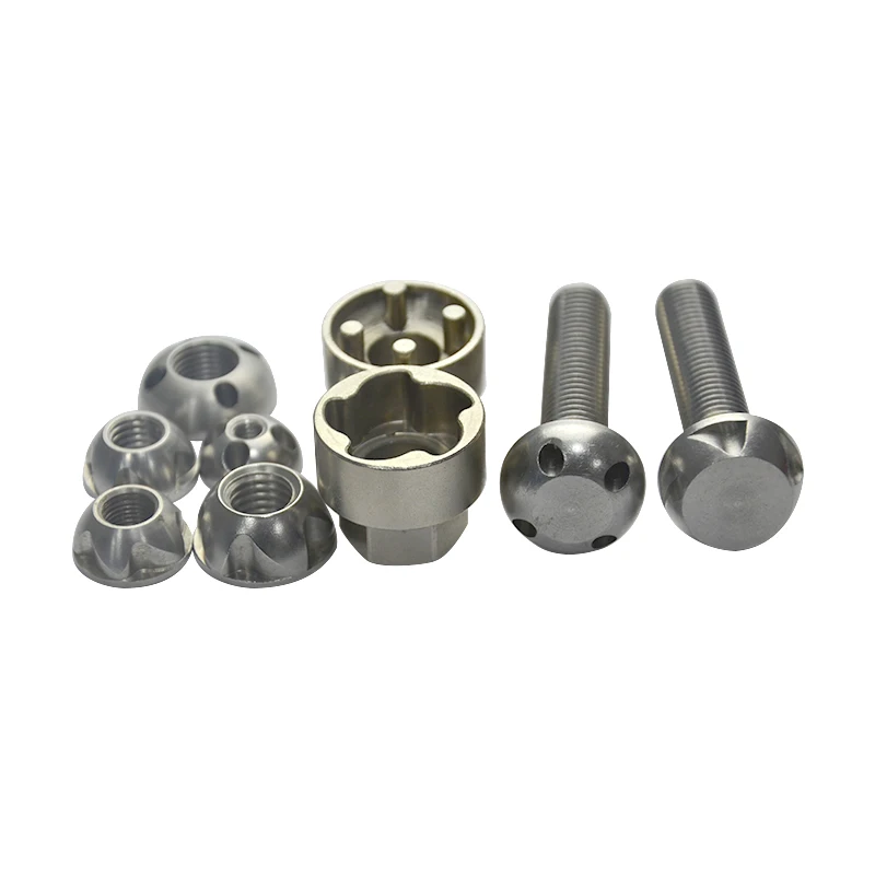 High quality patented stainless steel torx anti theft nut for auto industry safety tamper proof nut security 4-hole nut