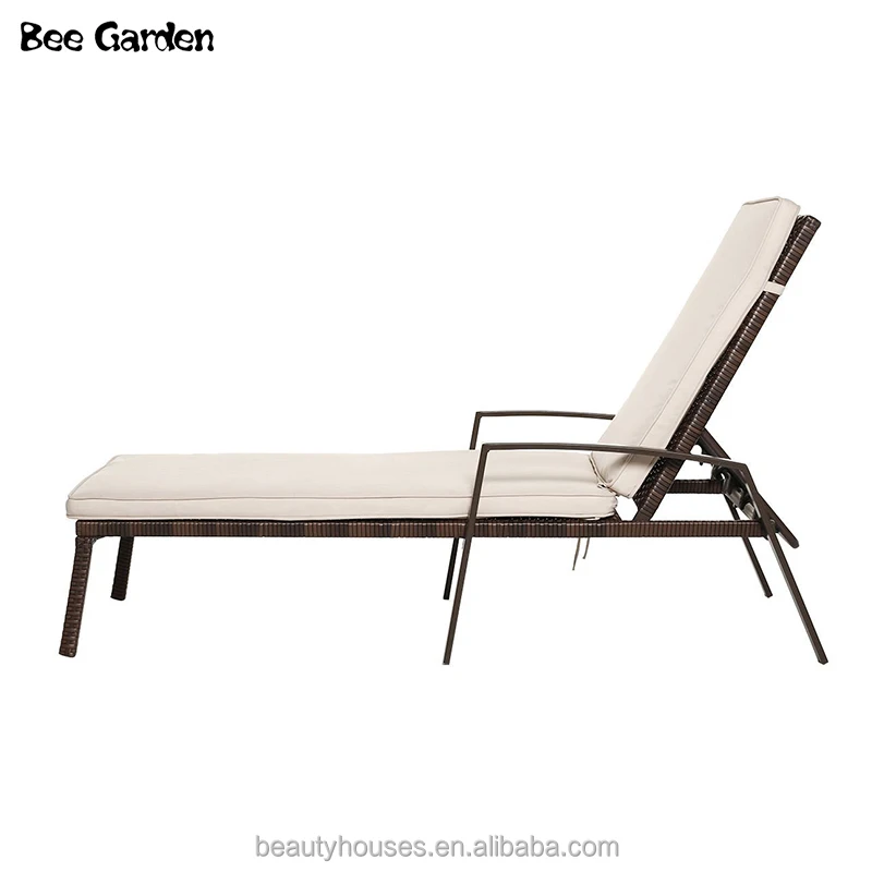
Modern style Fashion Design Outdoor Furniture Rattan Chaise Lounge/Beach/Lying Chair 