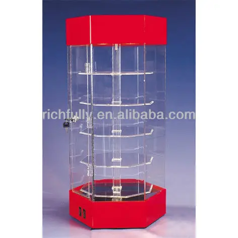 Glass jewelry display cabinet, mirror jewelry cabinet