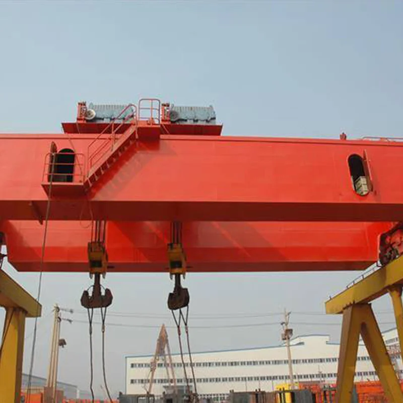 100 Ton Special High Lifting Capacity Overhead Crane Price Bridge Crane CE SGS ISO 19.5~35m 400/80t Yuantai -25~40 Celsius QU120