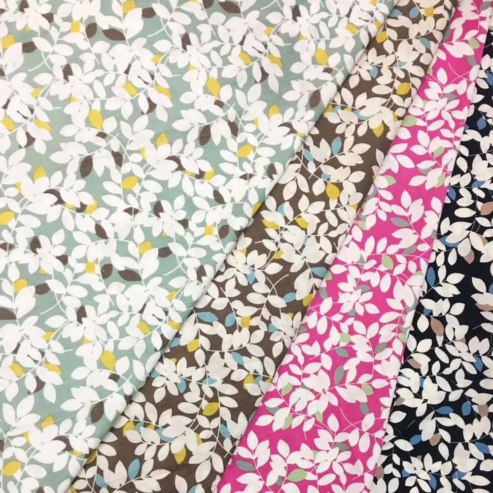 Оптовая продажа, ткань из 100% хлопка с принтом для одежды