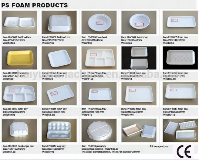 Автоматическая Механическая ручная машина FUSHI для производства пищевых контейнеров из пенополистирола