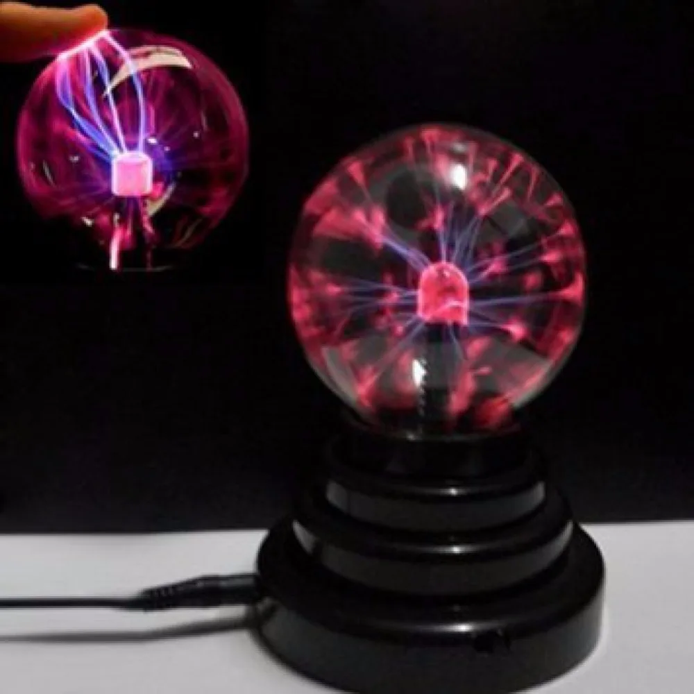 Kids Toy Festival Gift Electric Touch Sensitive Plasma Lamp Grow Light Plasma Lighting Mini Plasma Globe