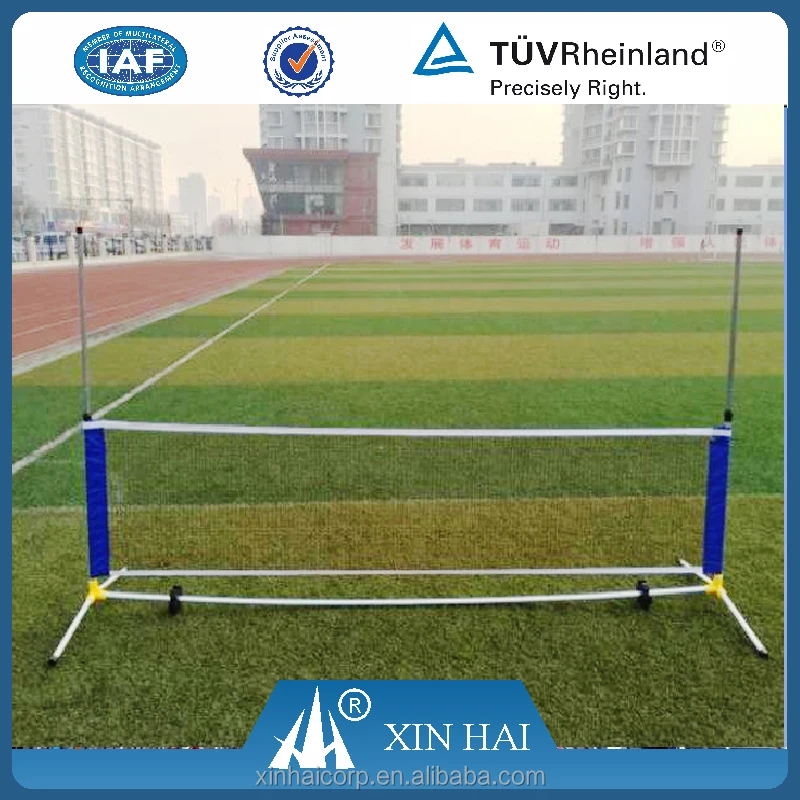 Recreational badminton net rack (set)