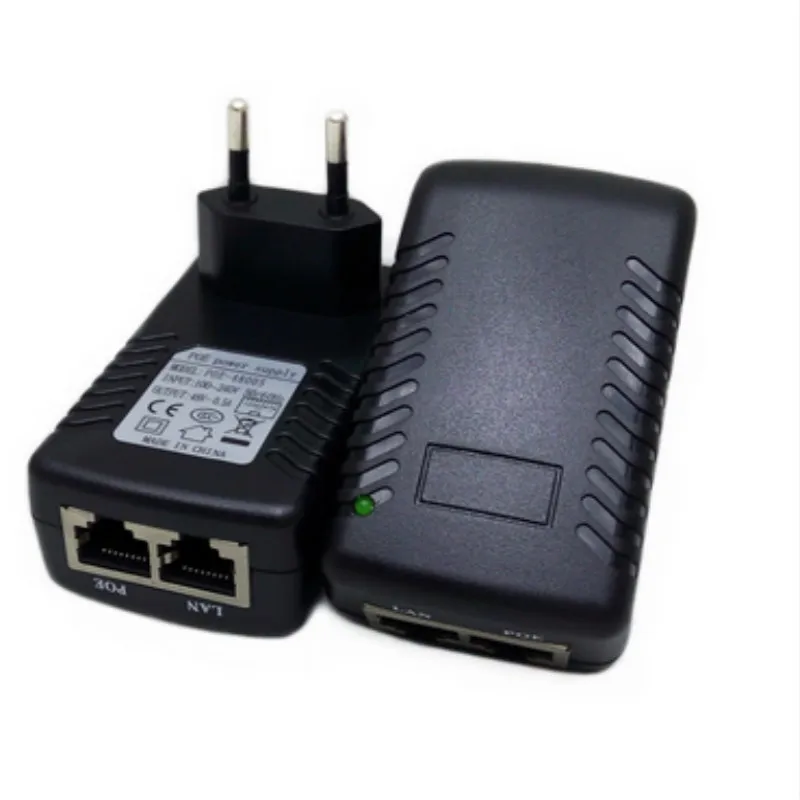 48v 0.5a in wall POE adapter for POE IP camera