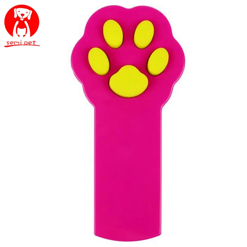 New Creative Cat Stick Toy Footprints Paw Print Cat Supplies Led Infrared Laser Funny Cat Pen