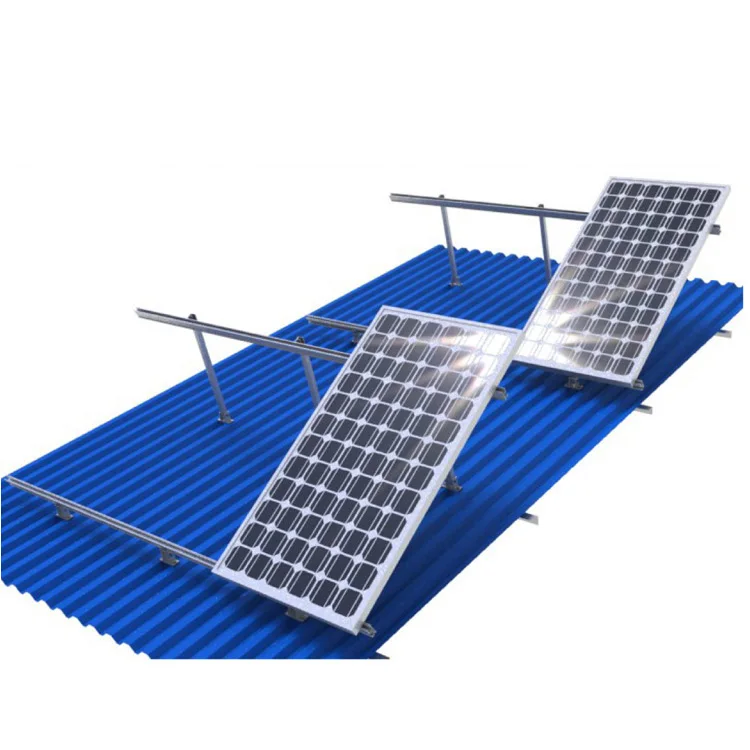 Rooftop Solar Mounting Structure for Aluminum Solar Module Ground System Installation