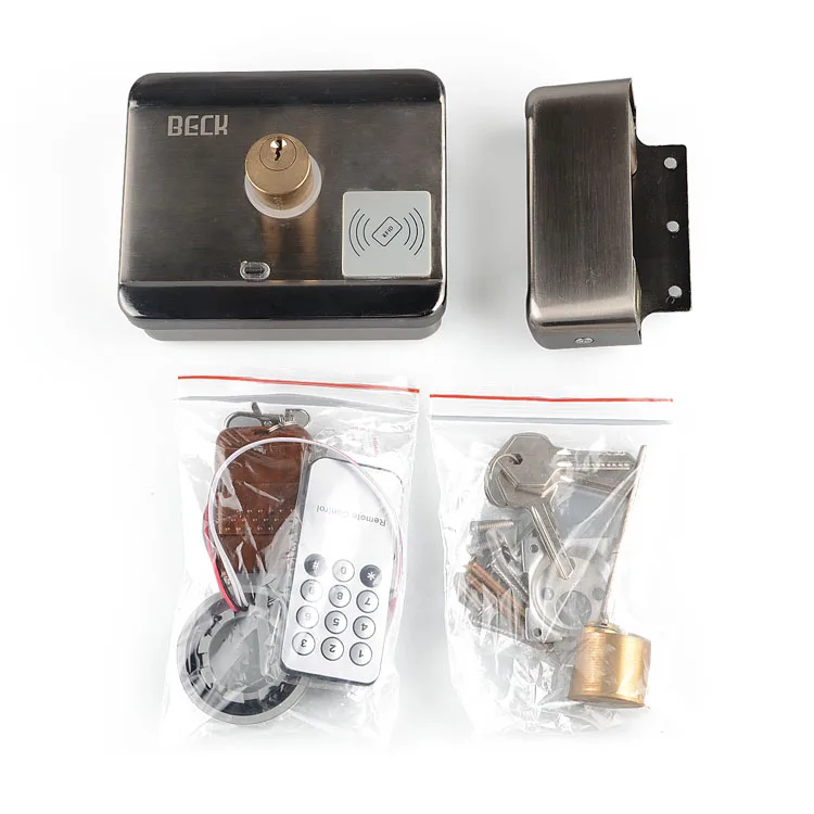 12 V DC Iron High Quality Security Rim Door Lock RD-229