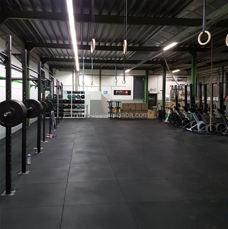 Crossfit box flooring/Rolled rubber gym flooring/Exercise gym flooring